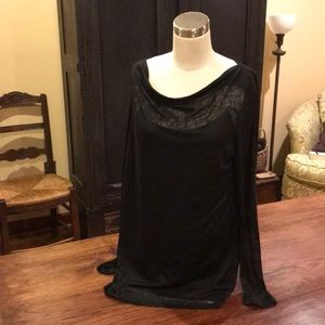 Simple Black Top. Great with Jeans.